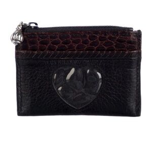 Brighton Embossed Leather Printed Wallet